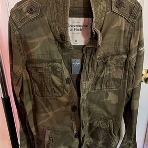 Abercrombie & Fitch Olive Green Jacket